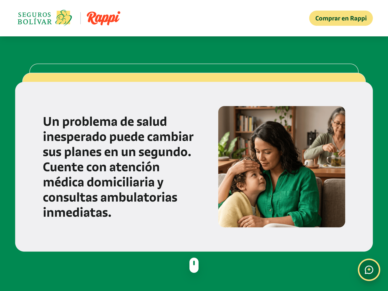Salud Seguros Bolívar & Rappi Turbo